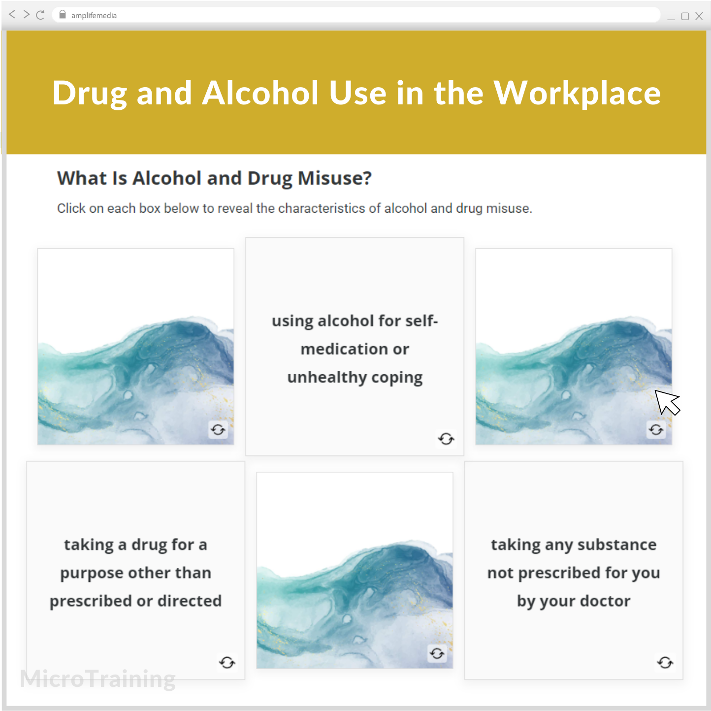 Subscription to Wellbeing Media: Drug and Alcohol Use in the Workplace MT 123