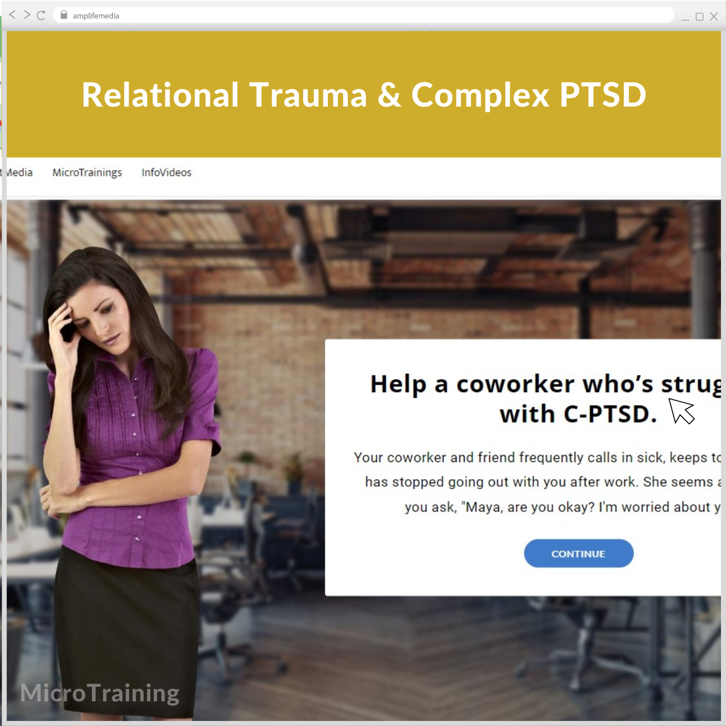 Subscription to Wellbeing Media: Relational Trauma & Complex PTSD MT 1123