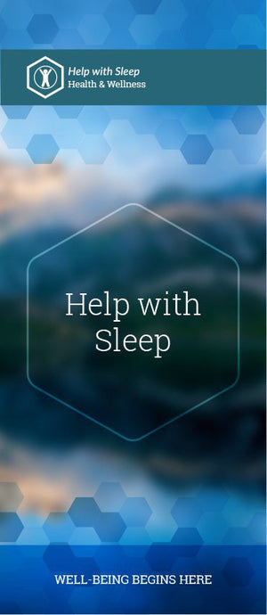 Help with Sleep pamphlet/brochure (6071)