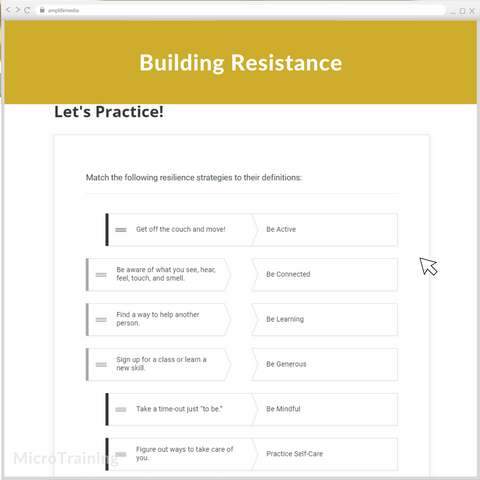 Subscription to Wellbeing Media: Building Resilience MT 1122