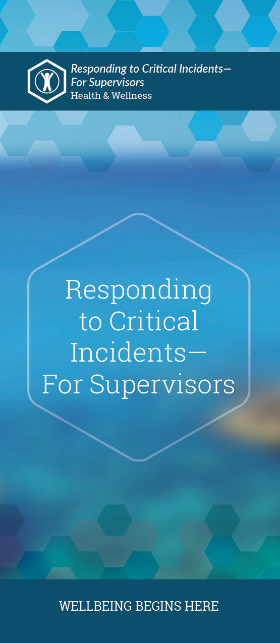 Responding to Critical Incidents - For Supervisors (6048H1)