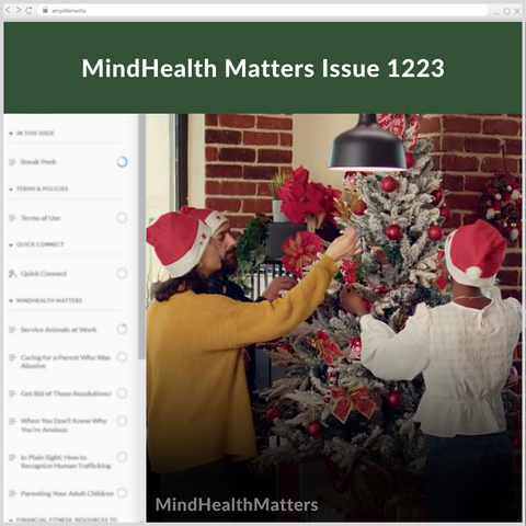 Subscription to Wellbeing Media: MindHealth Matters 1223