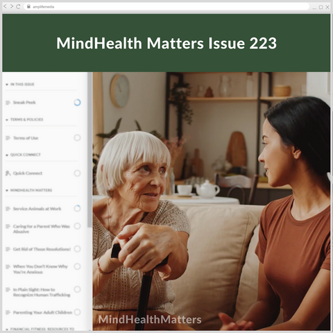 Subscription to Wellbeing Media: MindHealth Matters 223