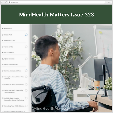 Subscription to Wellbeing Media: MindHealth Matters 323
