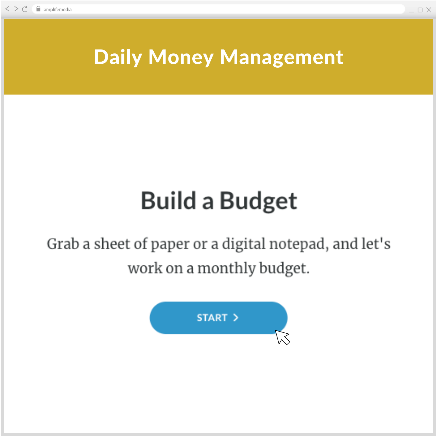 Subscription to Wellbeing Media: Daily Money Management MT 1121