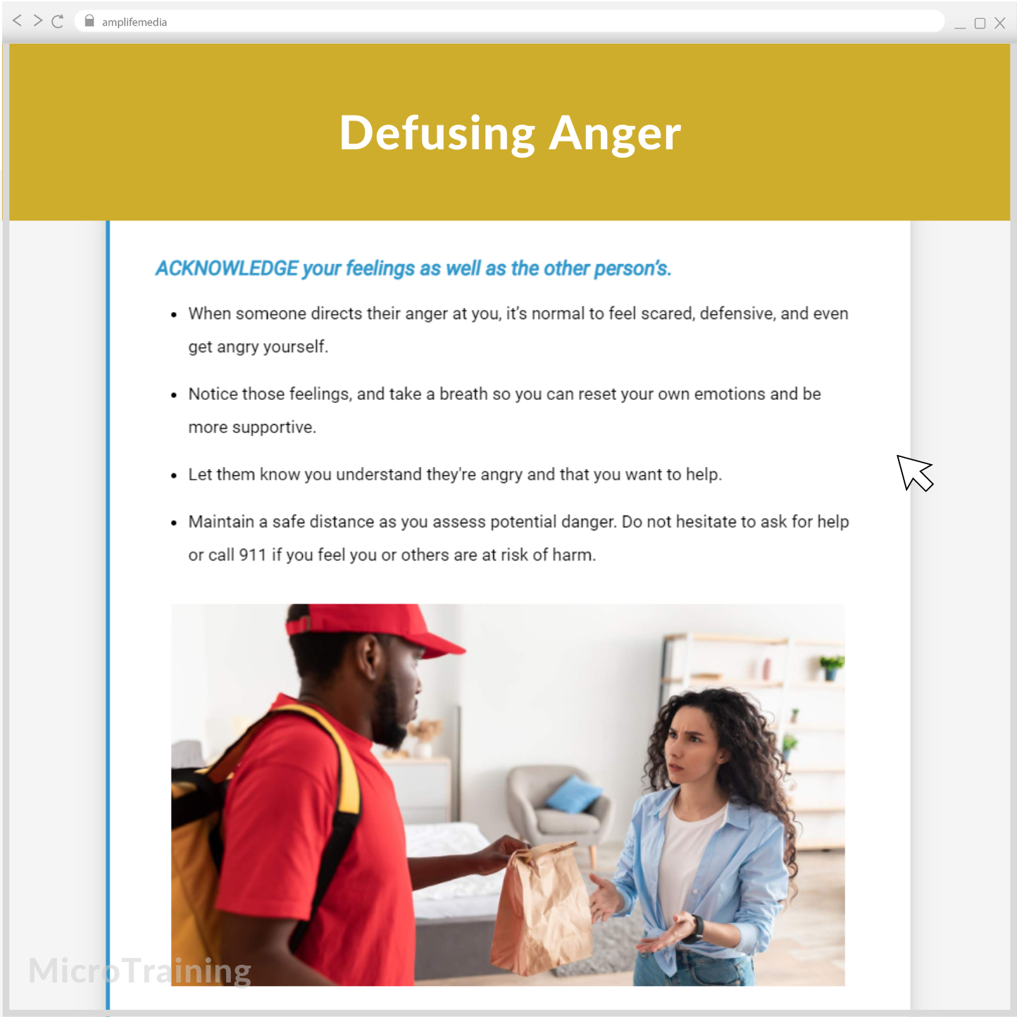 Subscription to Wellbeing Media: Defusing Anger MT 1222
