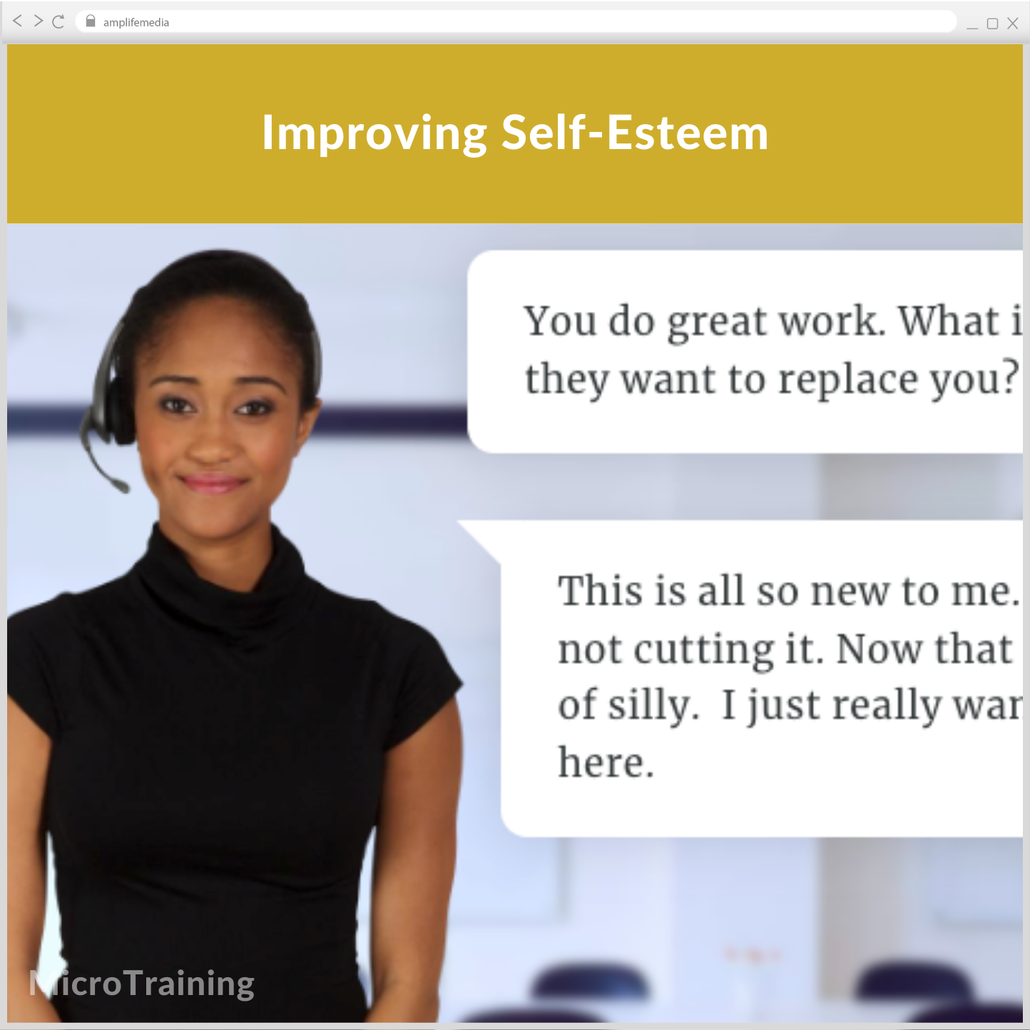 Subscription to Wellbeing Media: Improving Self Esteem MT 322