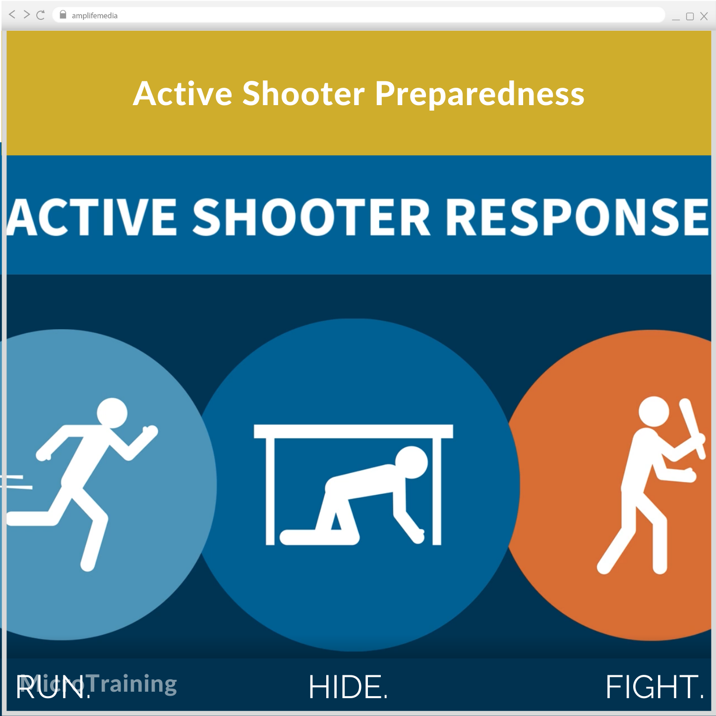 Subscription to Wellbeing Media: Active Shooter Preparedness MT 922