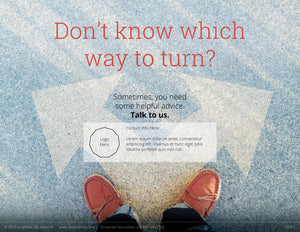 Don't Know Which Way To Turn poster (482P1)