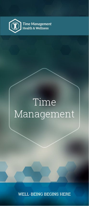 Time Management pamphlet/brochure (6081H1)