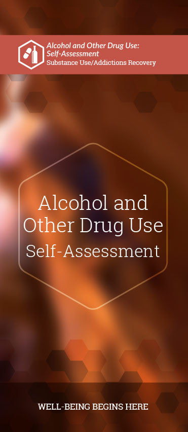 Alcohol & Other Drug Use Self-Assessment pamphlet/brochure (6086S1)