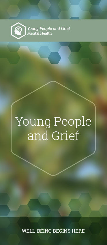 Young People and Grief pamphlet/brochure (6101M1)