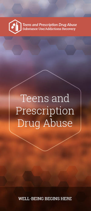 Teens and Prescription Drug Abuse pamphlet/brochure (6131S1)